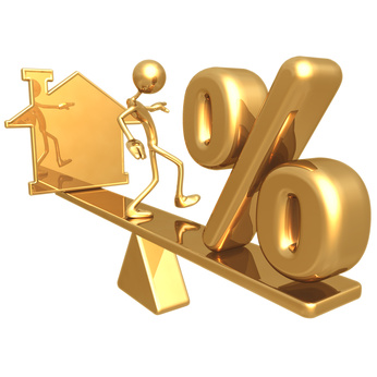 Balancing Home Symbol And Percentage